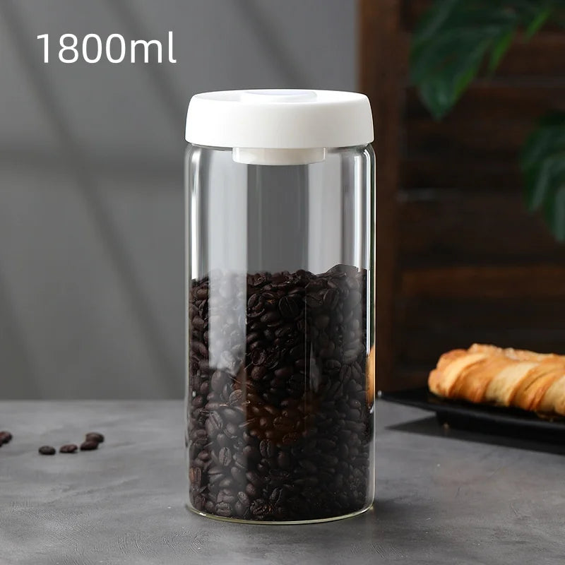 Tea Jar Coffee Bean Storage Sealed