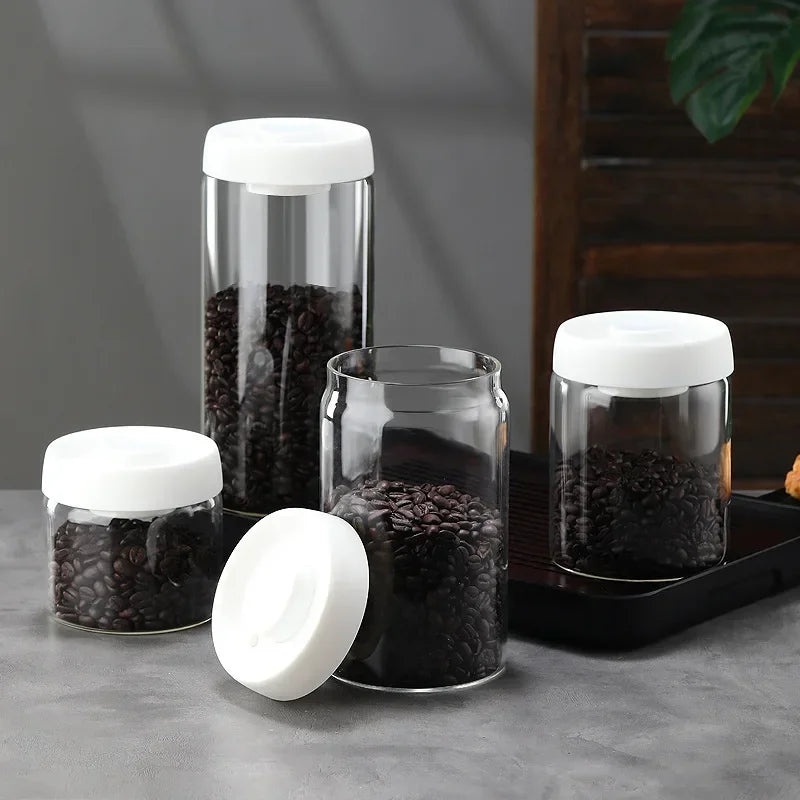 Tea Jar Coffee Bean Storage Sealed