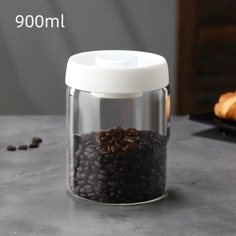 Tea Jar Coffee Bean Storage Sealed