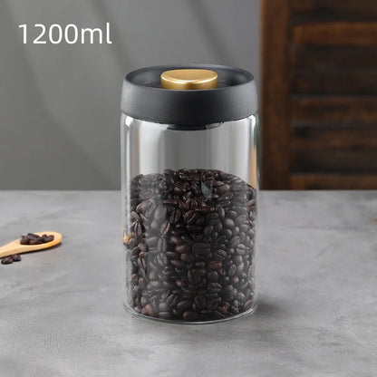 Tea Jar Coffee Bean Storage Sealed