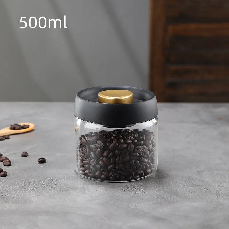 Tea Jar Coffee Bean Storage Sealed