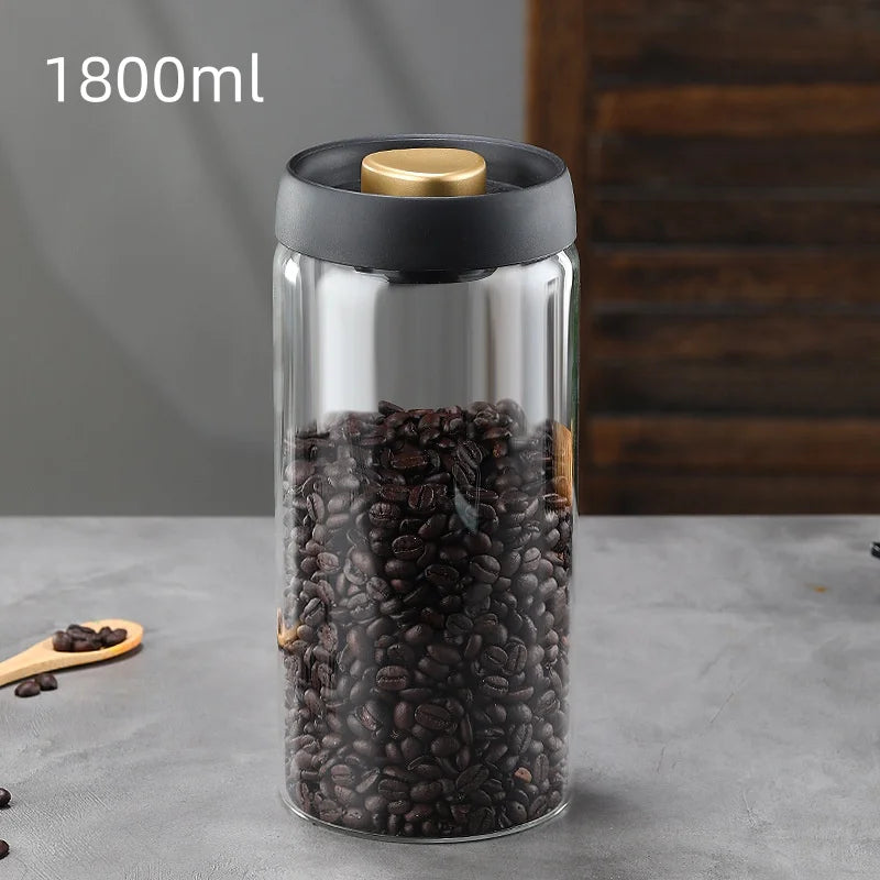 Tea Jar Coffee Bean Storage Sealed