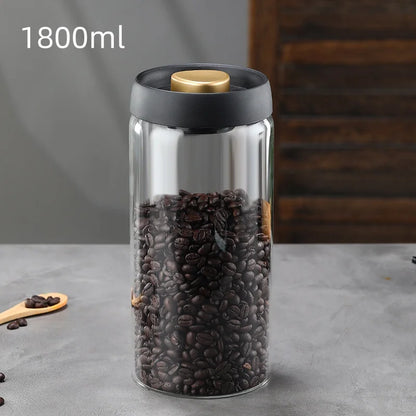 Tea Jar Coffee Bean Storage Sealed