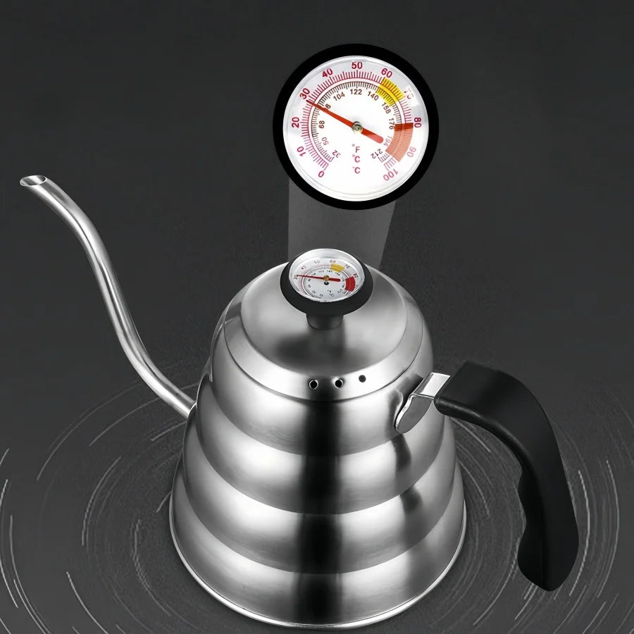 Pour Over Coffee Pot with Thermometer