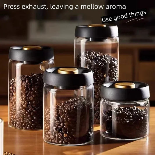 Tea Jar Coffee Bean Storage Sealed